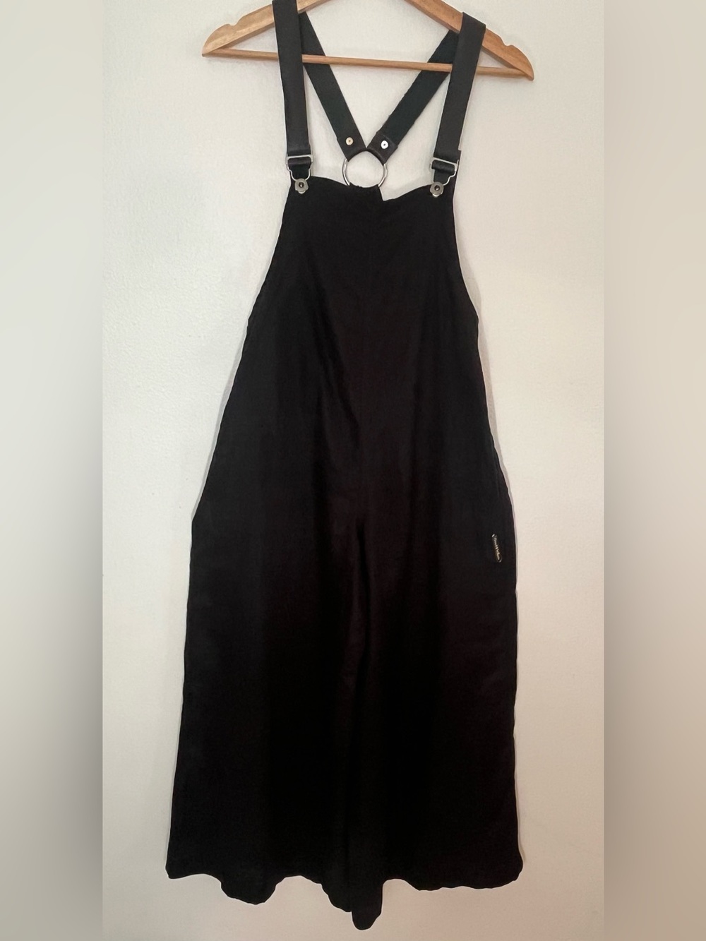Hendrik Willem 100% Cotton Jumpsuit/Overalls with Metal/leather details Sm